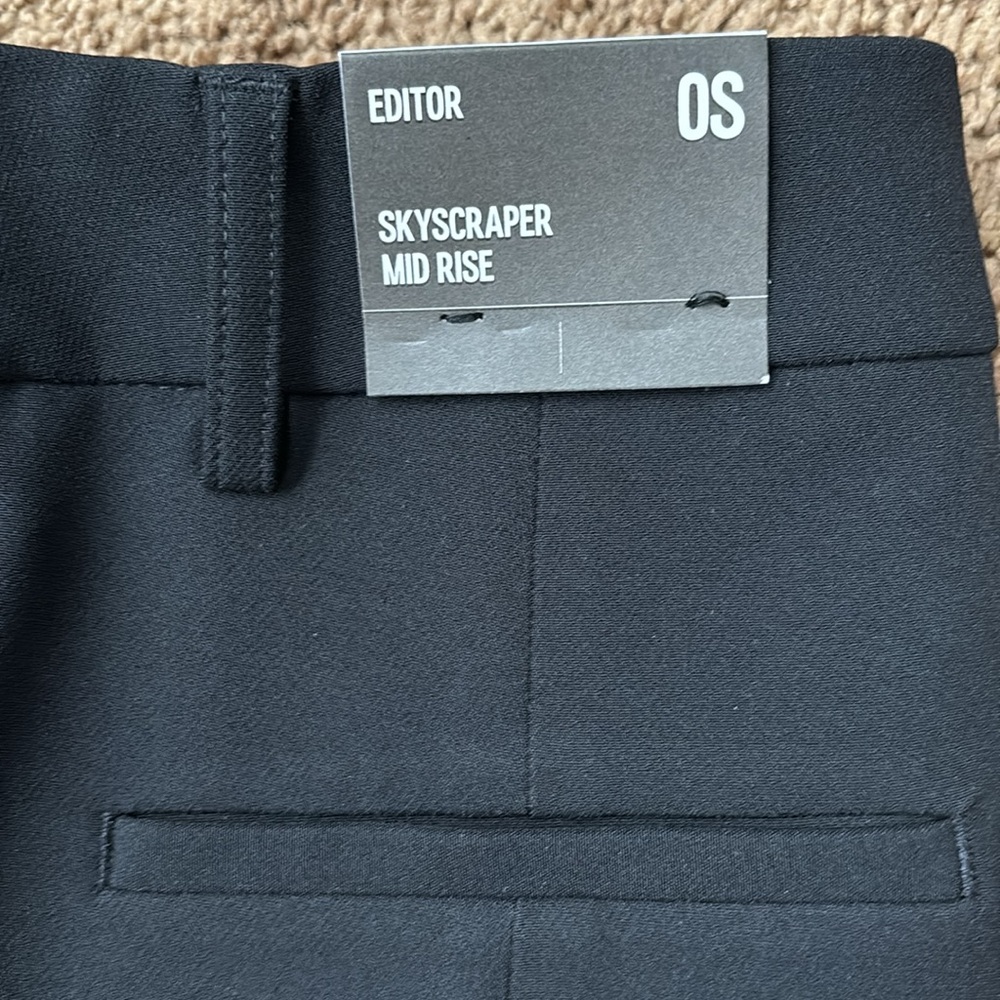 NWT Express Mid Rise Editor Skyscraper Pants - 0S